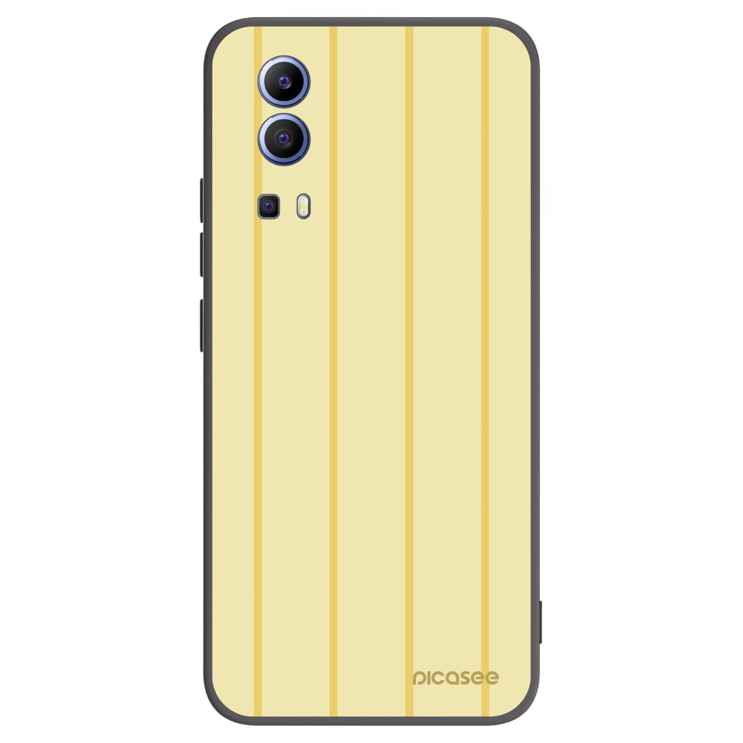 Picasee fekete szilikon tok az alábbi mobiltelefonokra Vivo Y52 5G - Liquid sunshine