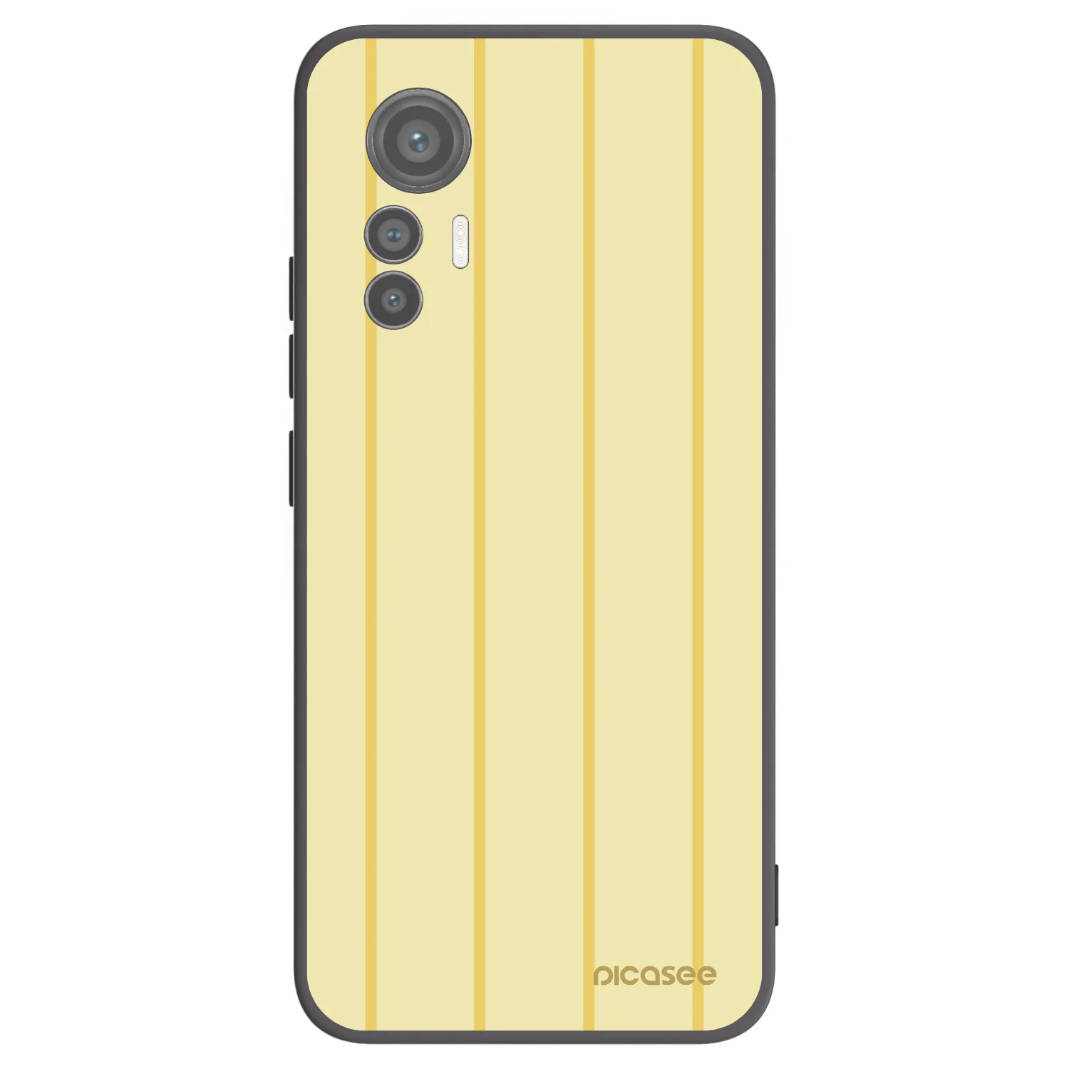 Picasee fekete szilikon tok az alábbi mobiltelefonokra Xiaomi 12 Lite - Liquid sunshine