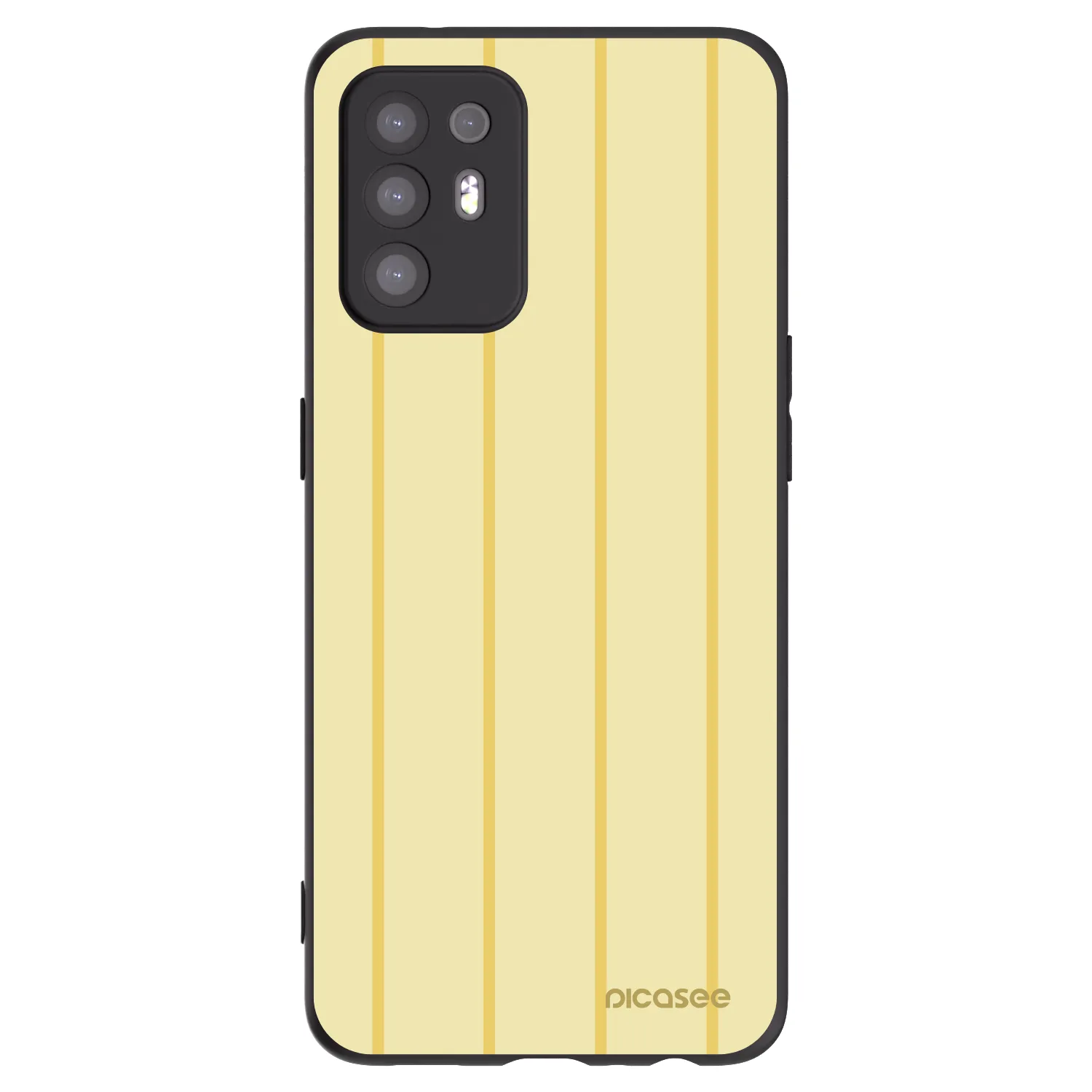 Picasee fekete szilikon tok az alábbi mobiltelefonokra OPPO A94 5G - Liquid sunshine