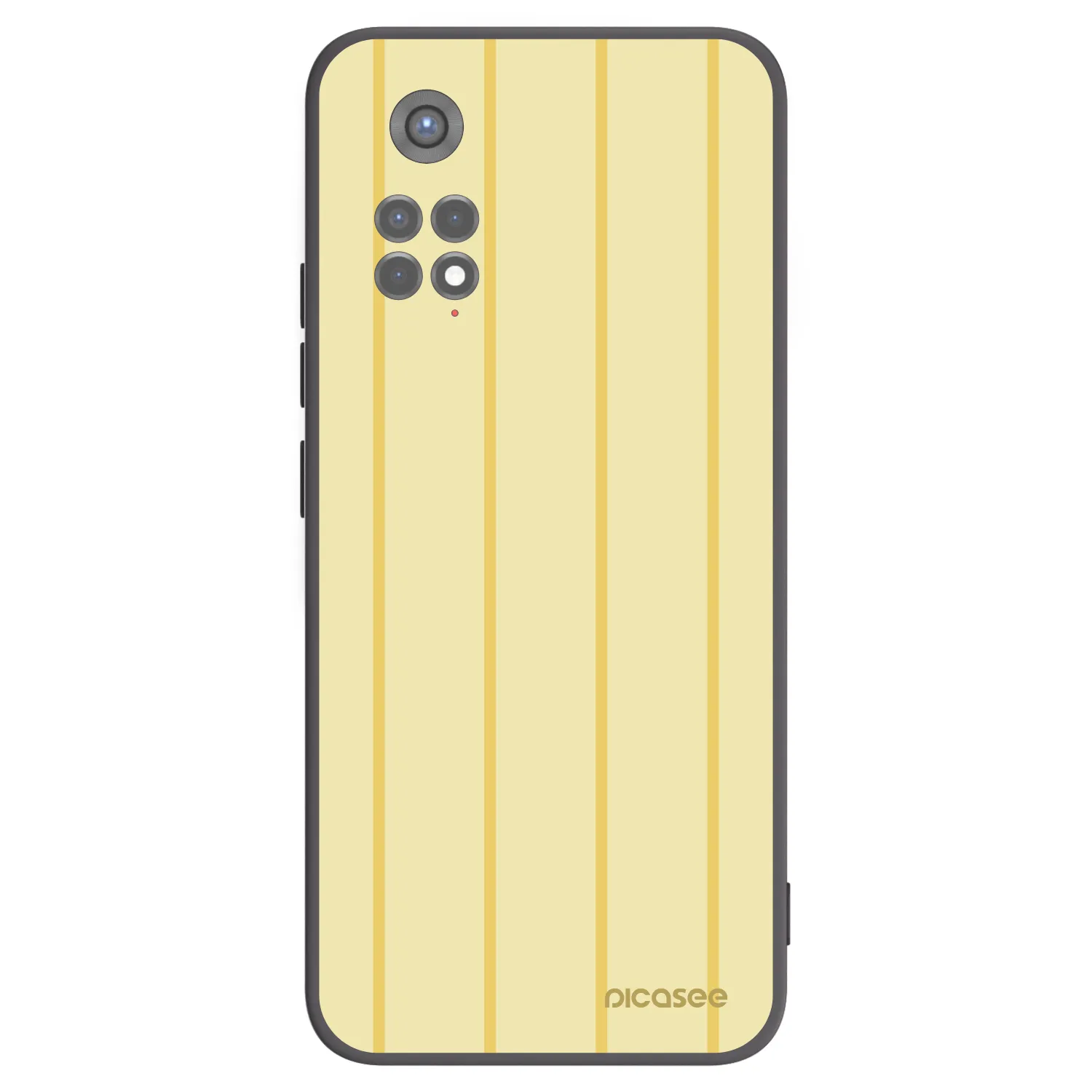 Picasee fekete szilikon tok az alábbi mobiltelefonokra Xiaomi Redmi Note 11S 5G - Liquid sunshine