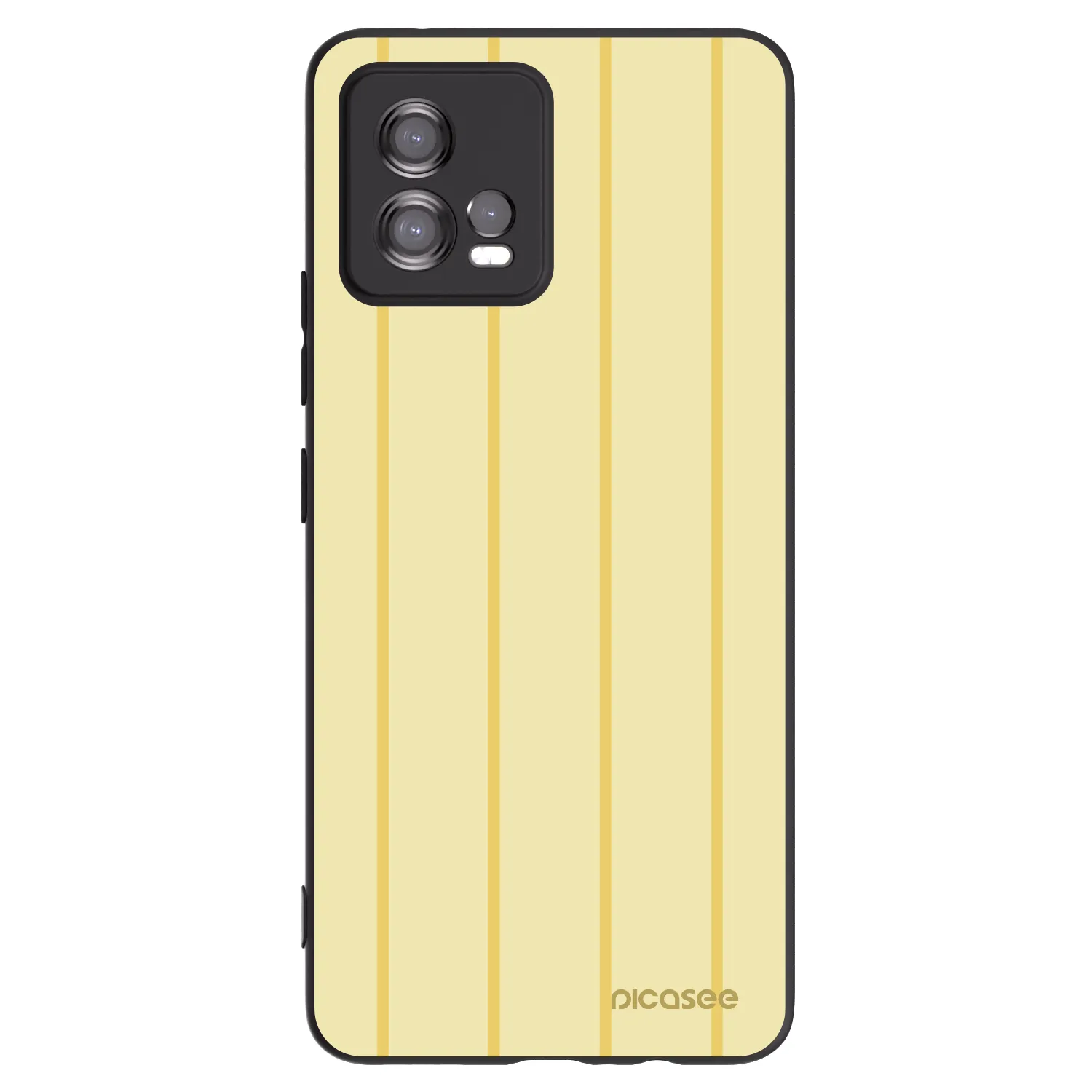 Picasee fekete szilikon tok az alábbi mobiltelefonokra Motorola Moto G72 - Liquid sunshine