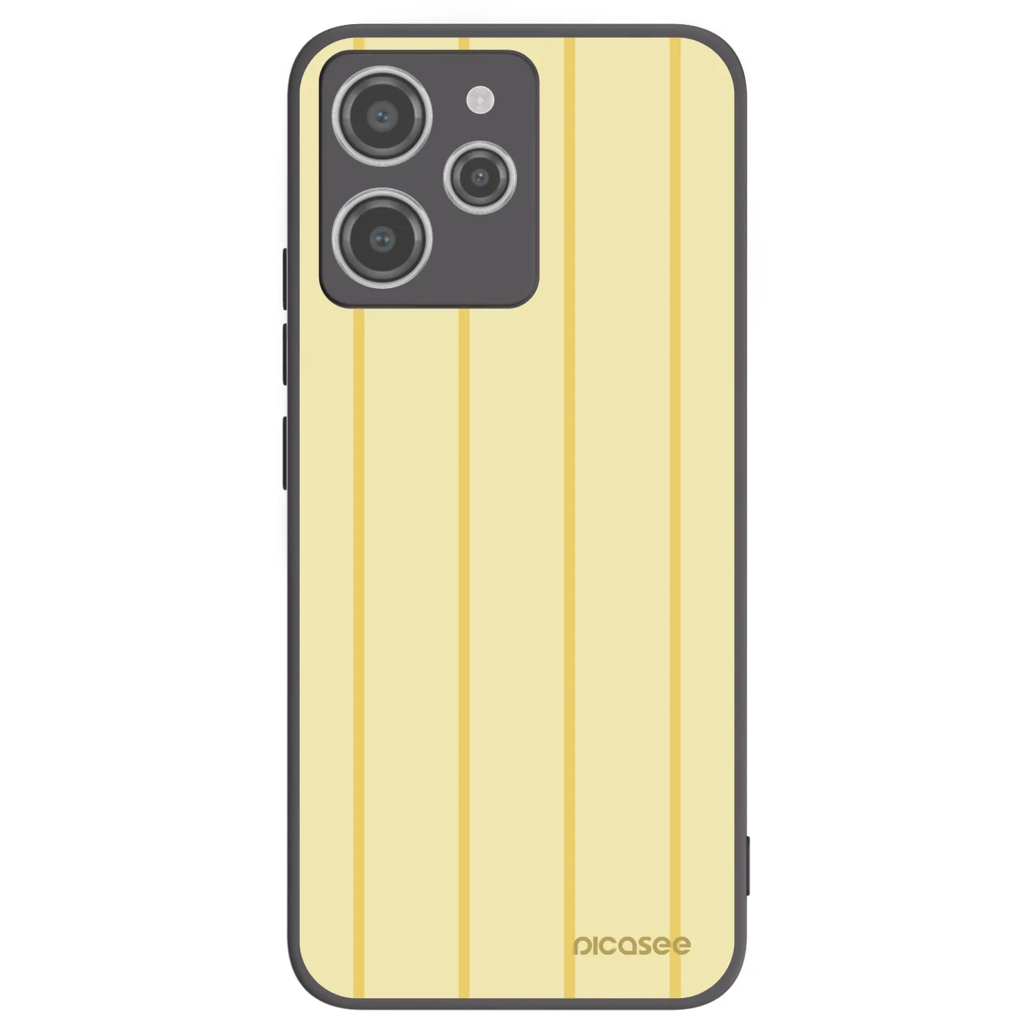 Picasee fekete szilikon tok az alábbi mobiltelefonokra Xiaomi Redmi 12 4G - Liquid sunshine
