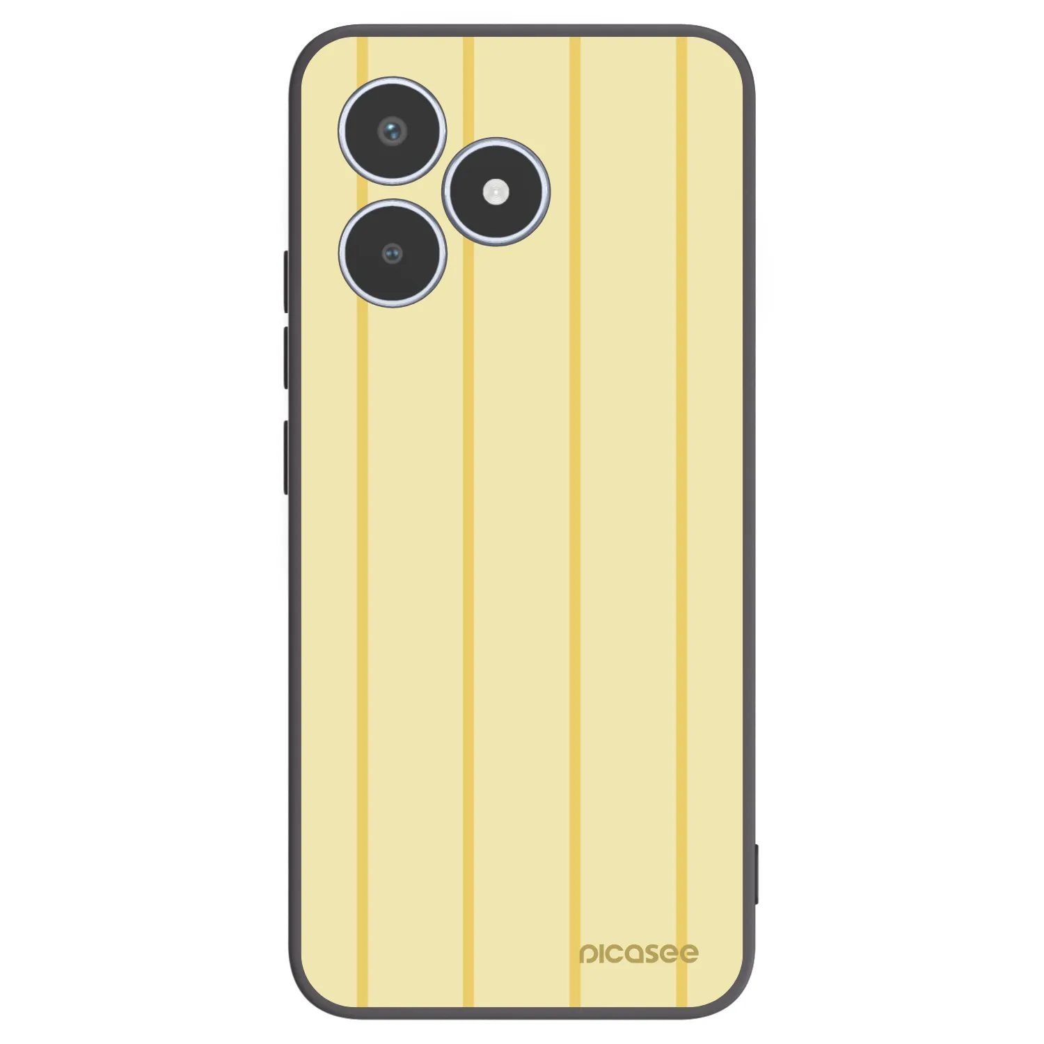 Picasee fekete szilikon tok az alábbi mobiltelefonokra Realme C53 - Liquid sunshine