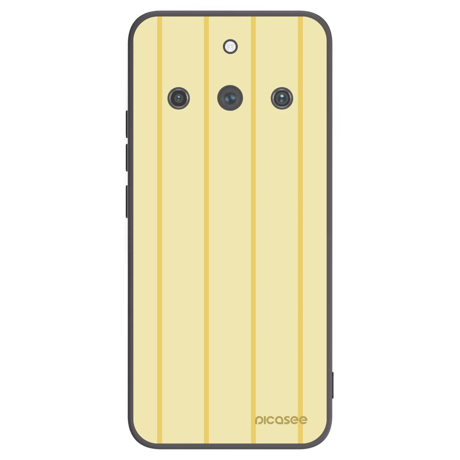 Picasee fekete szilikon tok az alábbi mobiltelefonokra Realme 11 Pro+ - Liquid sunshine