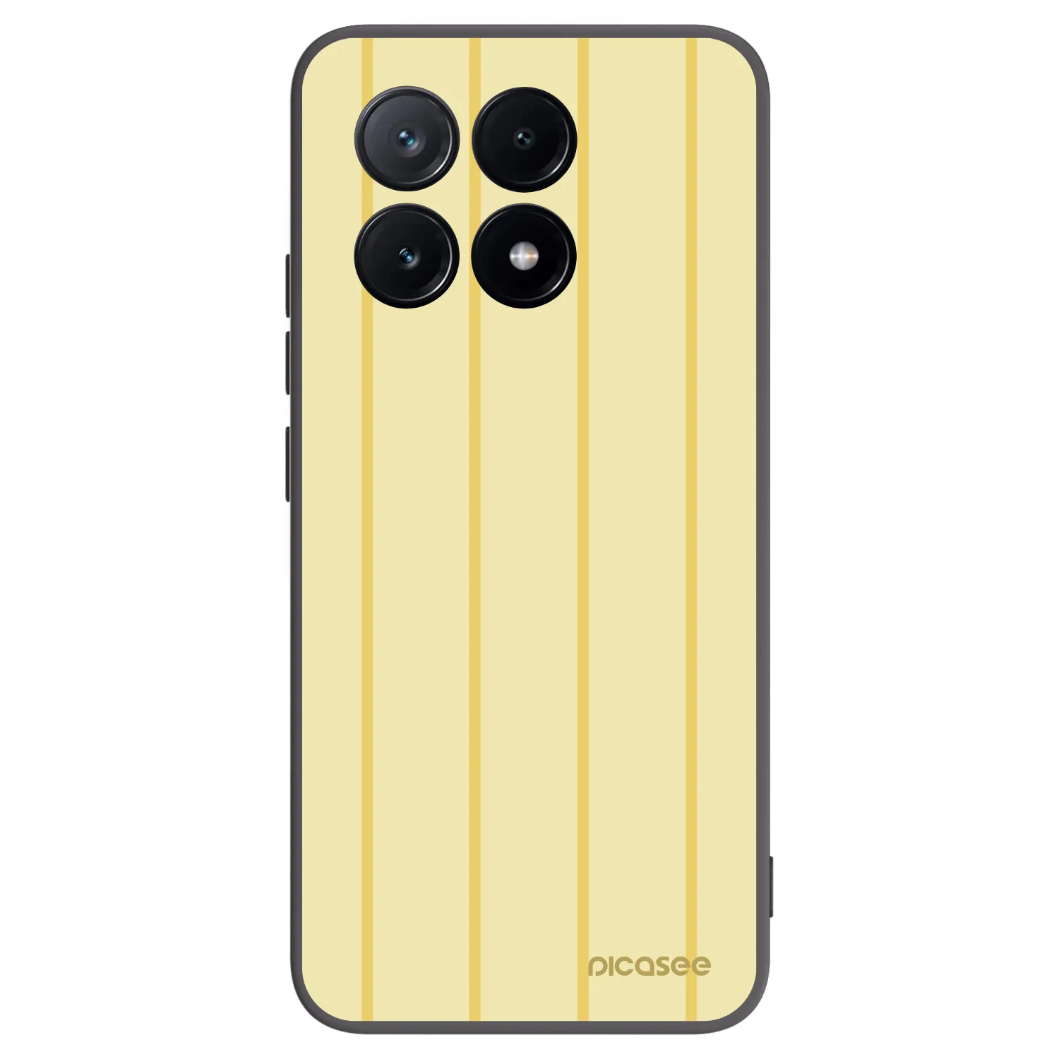 Picasee fekete szilikon tok az alábbi mobiltelefonokra Xiaomi Poco X6 Pro - Liquid sunshine