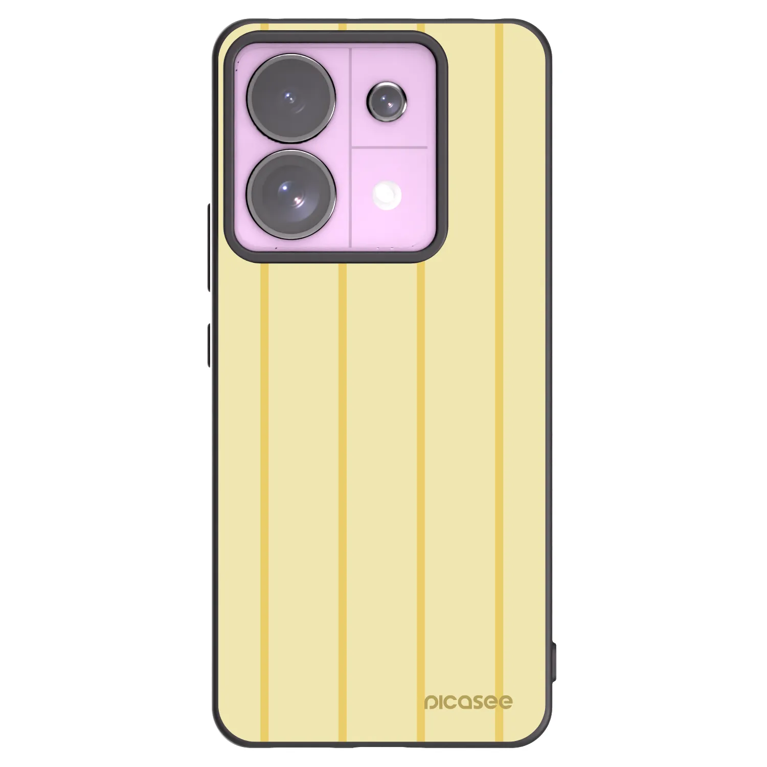 Picasee fekete szilikon tok az alábbi mobiltelefonokra Xiaomi Redmi Note 13 Pro 5G - Liquid sunshine