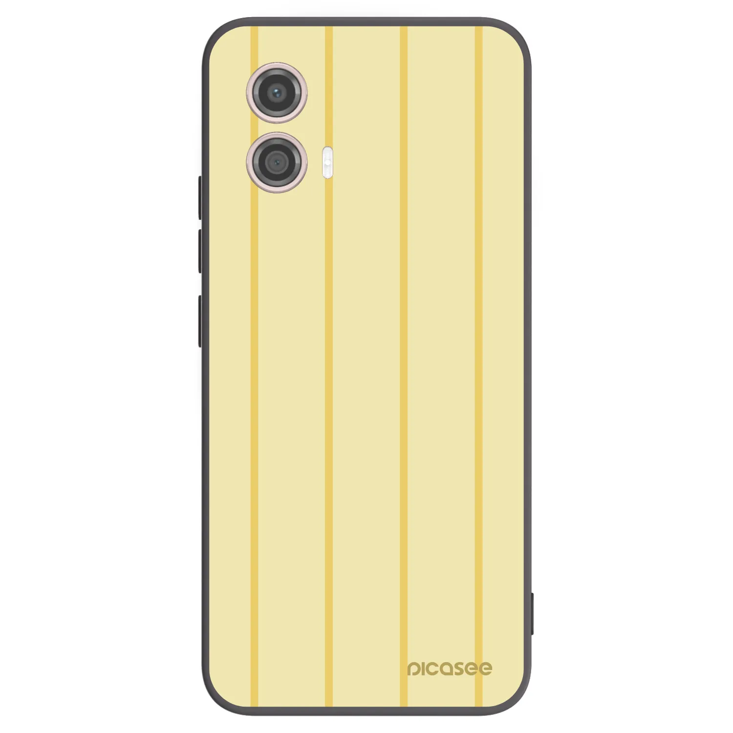 Picasee fekete szilikon tok az alábbi mobiltelefonokra Motorola Moto G53 5G - Liquid sunshine