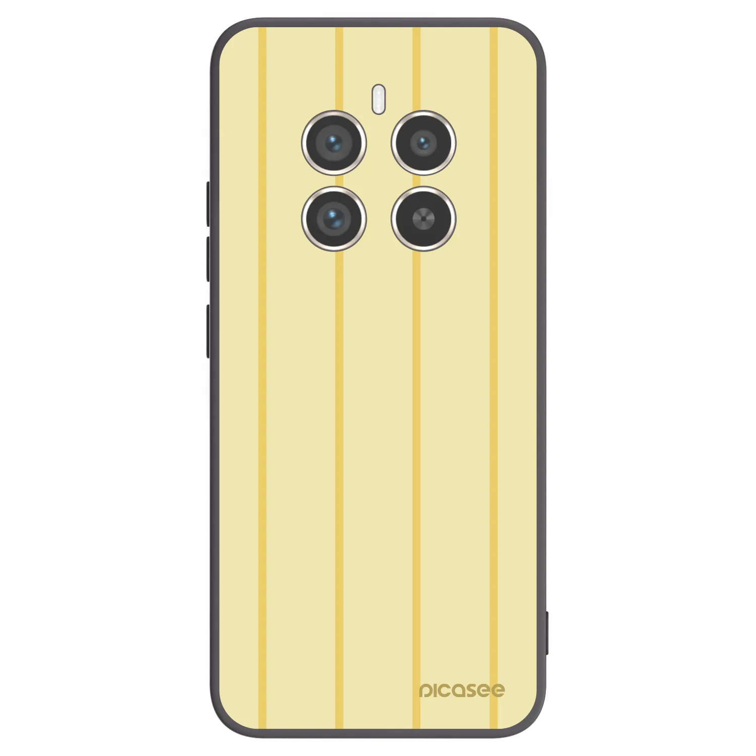 Picasee fekete szilikon tok az alábbi mobiltelefonokra Realme 12 Pro 5G - Liquid sunshine