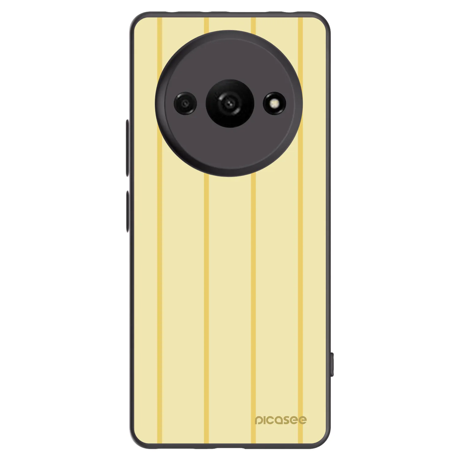Picasee fekete szilikon tok az alábbi mobiltelefonokra Xiaomi Redmi A3 - Liquid sunshine