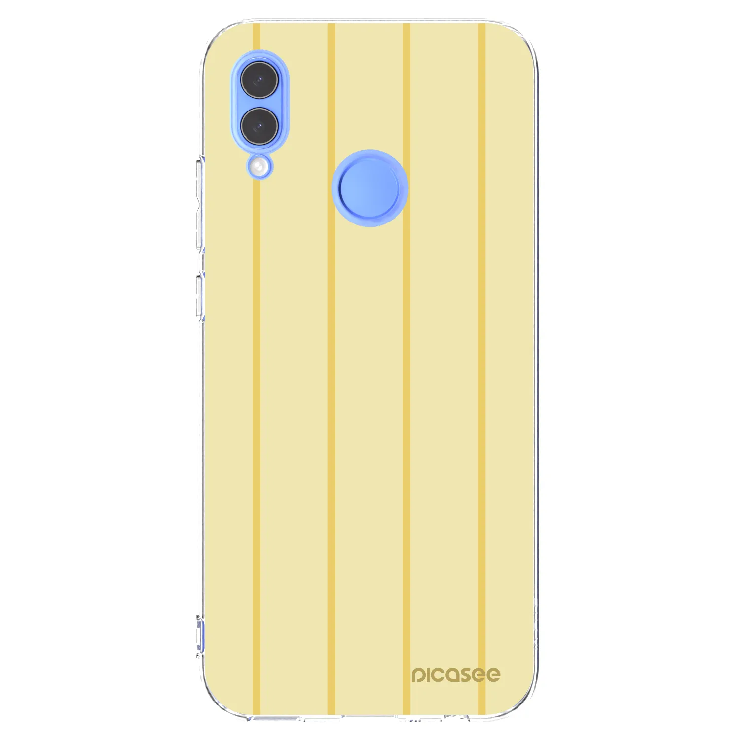 Picasee átlátszó szilikon tok az alábbi mobiltelefonokra Huawei P Smart 2019 - Liquid sunshine