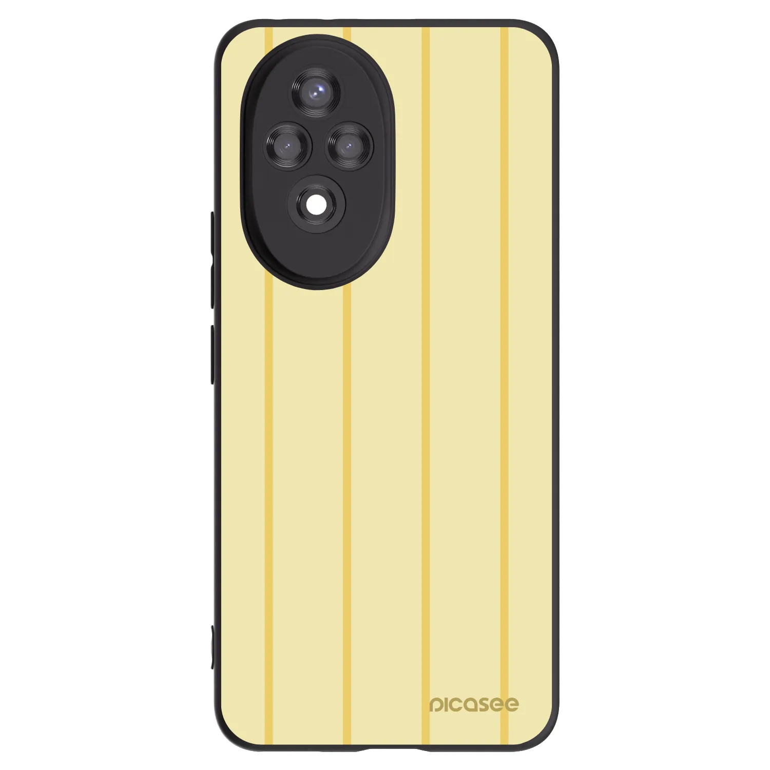 Picasee fekete szilikon tok az alábbi mobiltelefonokra Honor 200 5G - Liquid sunshine