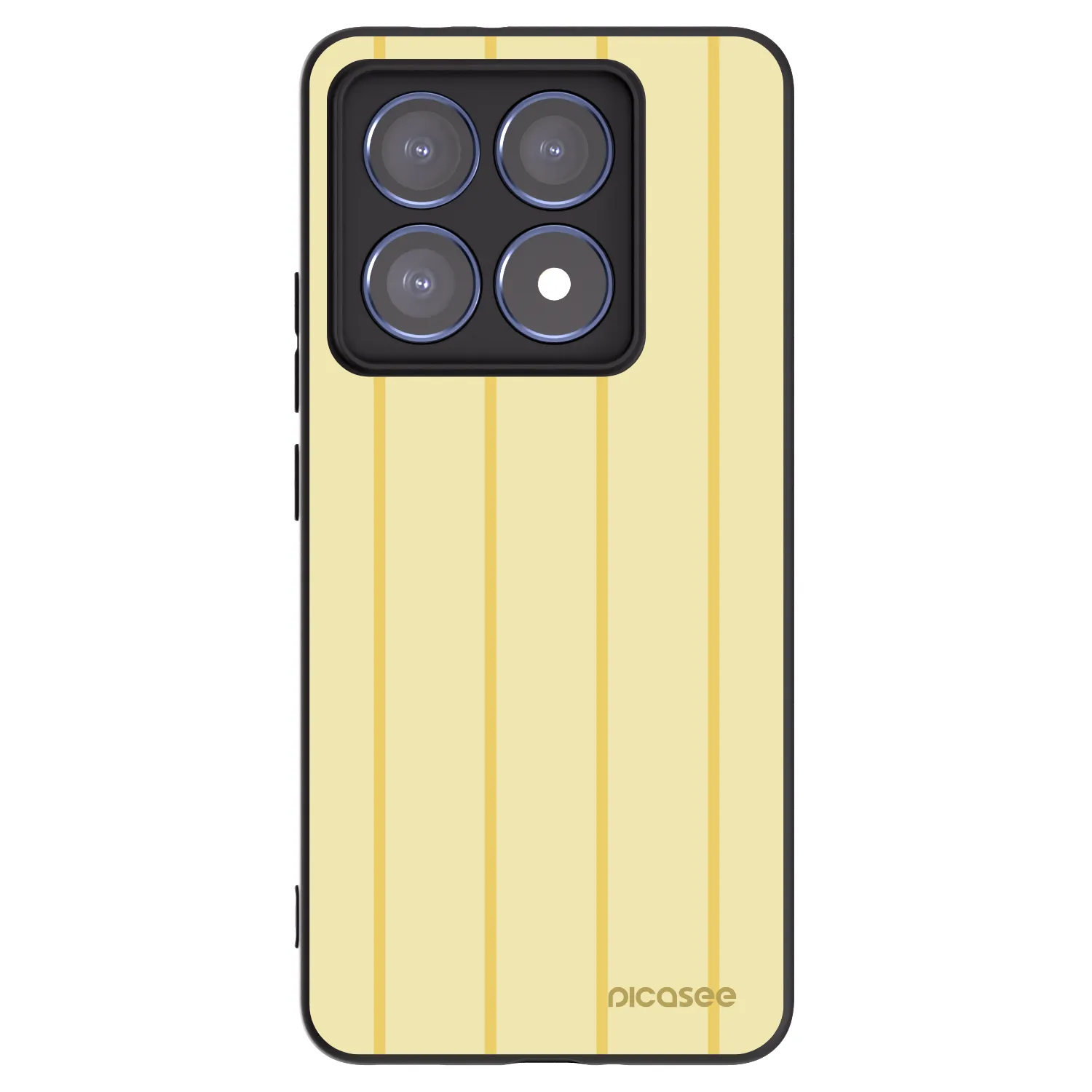 Picasee fekete szilikon tok az alábbi mobiltelefonokra Xiaomi 14T Pro - Liquid sunshine