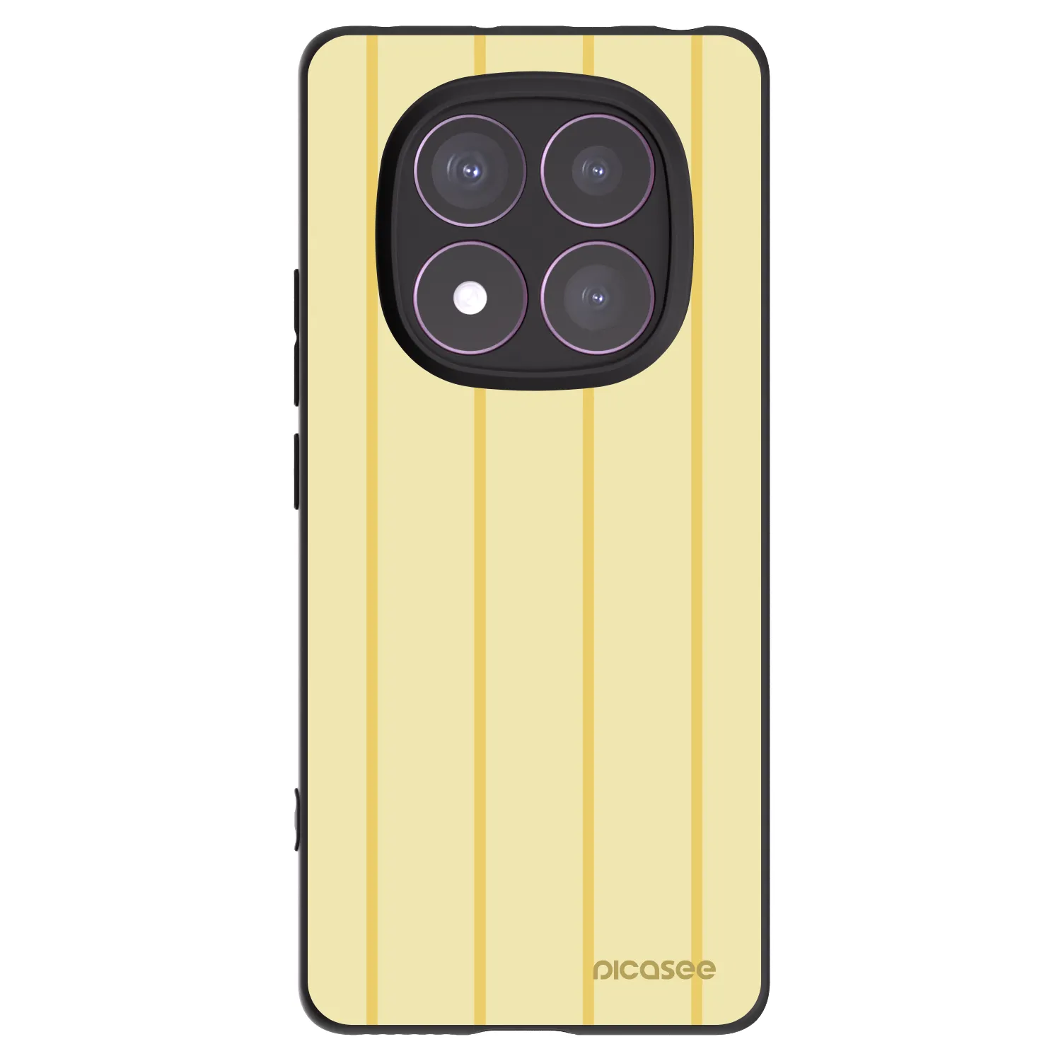 Picasee fekete szilikon tok az alábbi mobiltelefonokra Xiaomi Redmi Note 14 Pro 4G - Liquid sunshine