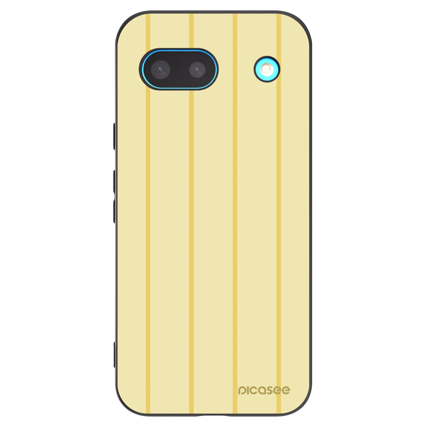 Picasee fekete szilikon tok az alábbi mobiltelefonokra Google Pixel 8a - Liquid sunshine