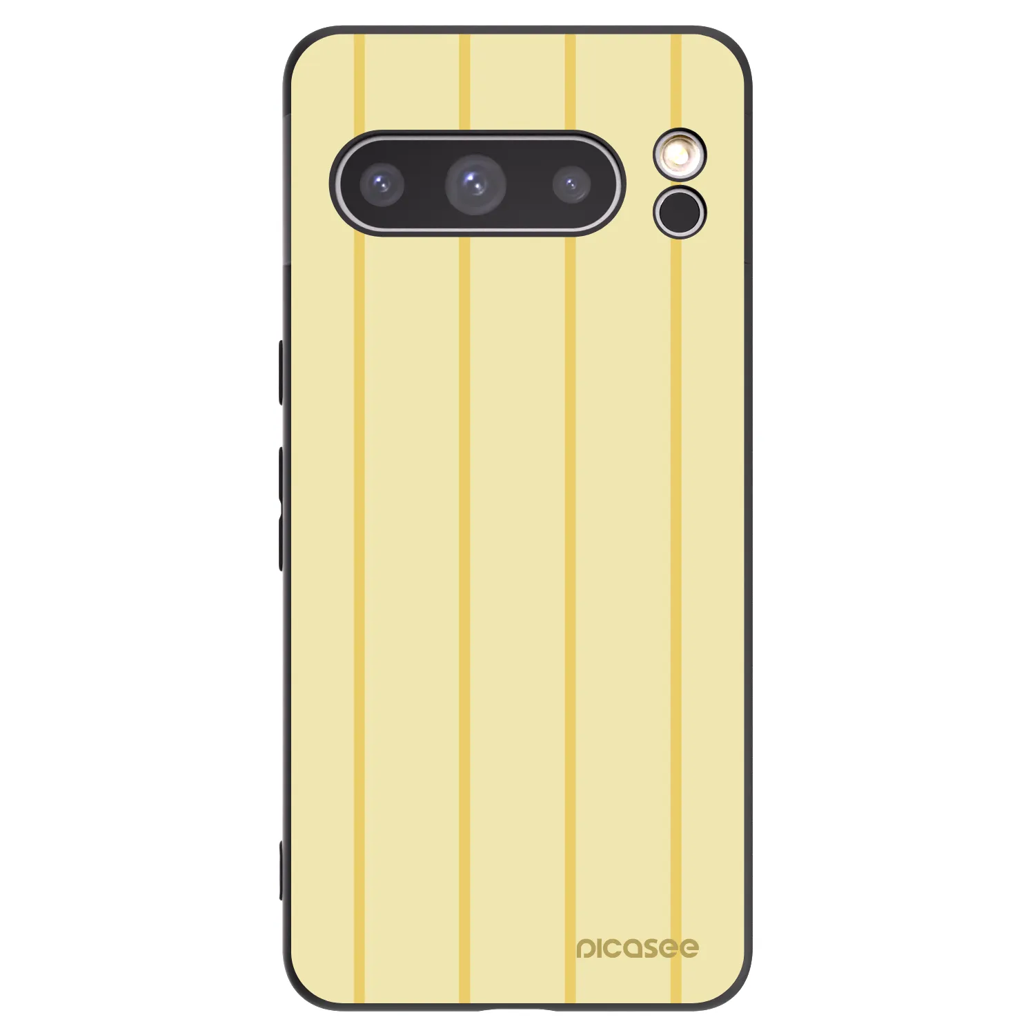Picasee fekete szilikon tok az alábbi mobiltelefonokra Google Pixel 8 Pro - Liquid sunshine