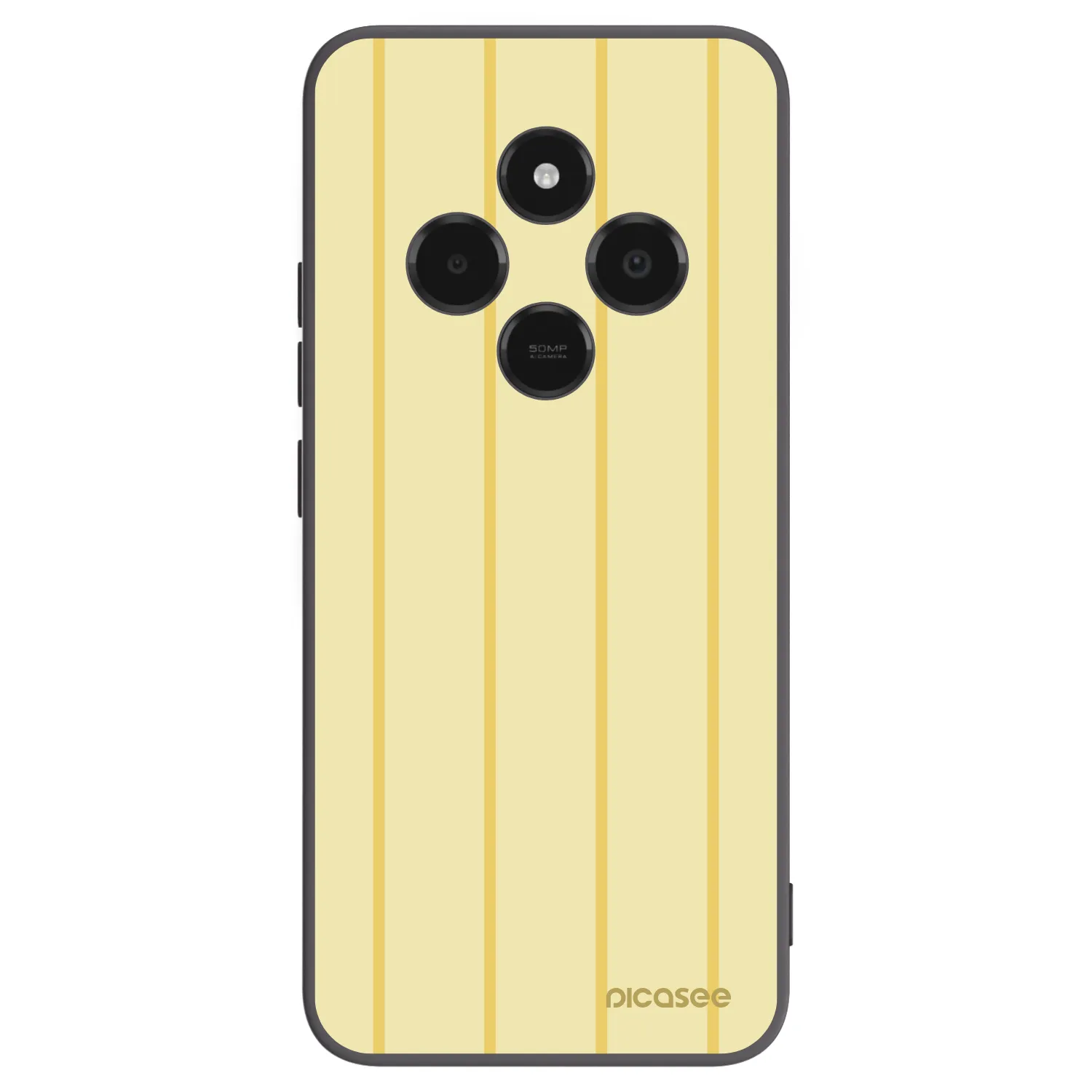 Picasee fekete szilikon tok az alábbi mobiltelefonokra Xiaomi Poco C75 - Liquid sunshine