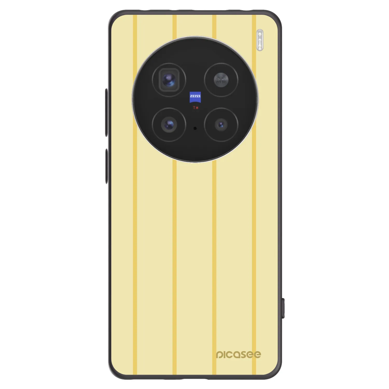 Picasee fekete szilikon tok az alábbi mobiltelefonokra Vivo X200 Pro - Liquid sunshine