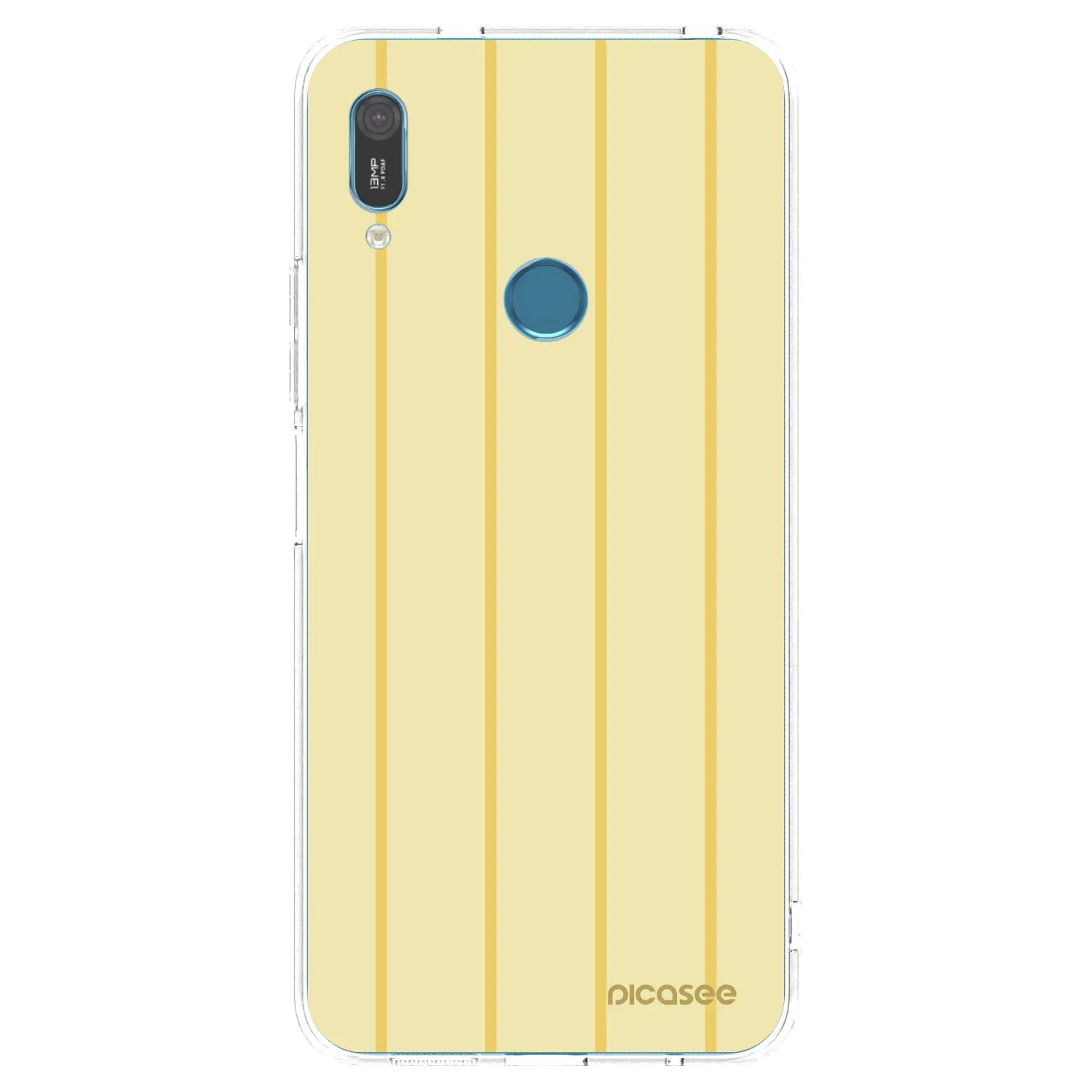Picasee átlátszó szilikon tok az alábbi mobiltelefonokra Huawei Y6 2019 - Liquid sunshine