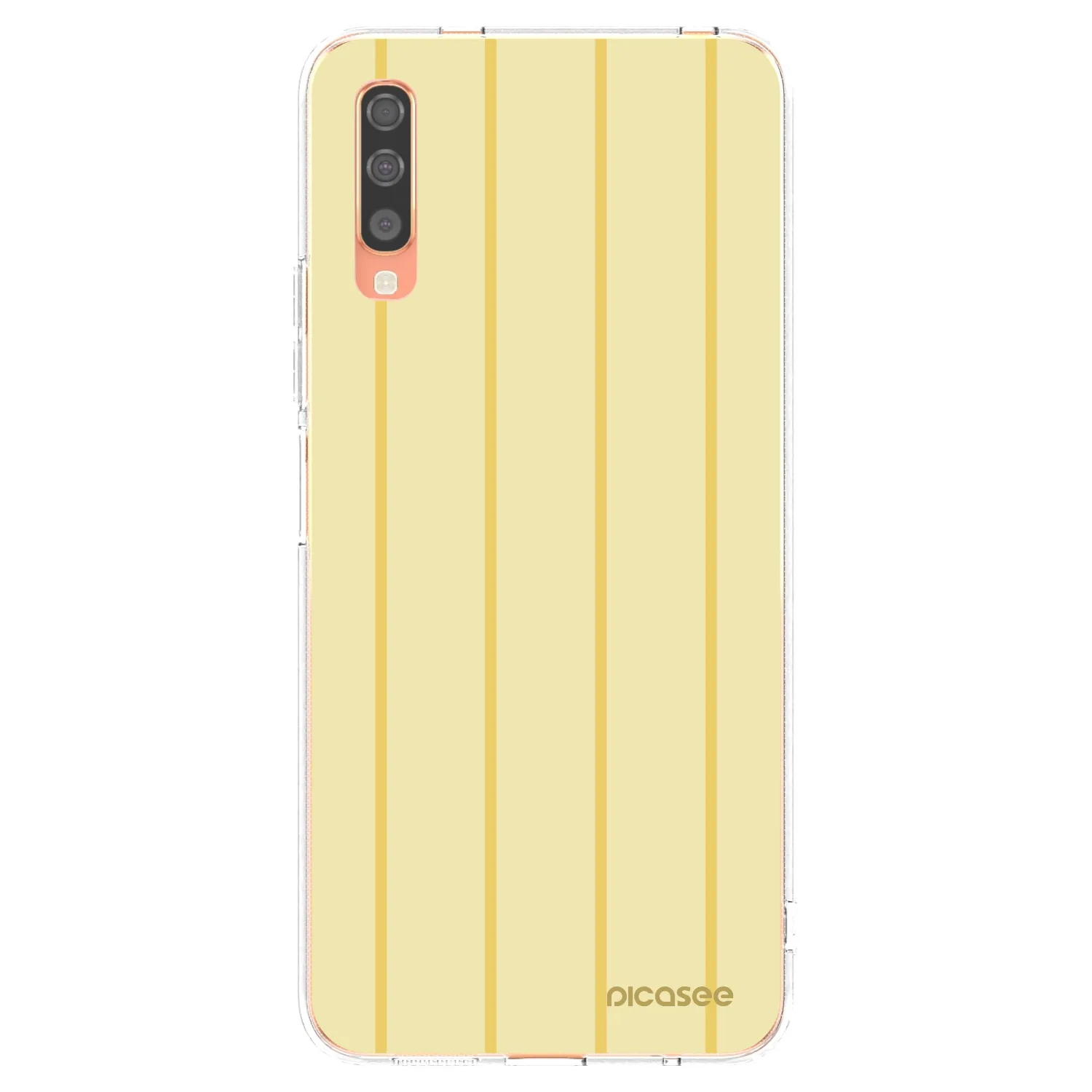 Picasee átlátszó szilikon tok az alábbi mobiltelefonokra Samsung Galaxy A70 A705F - Liquid sunshine