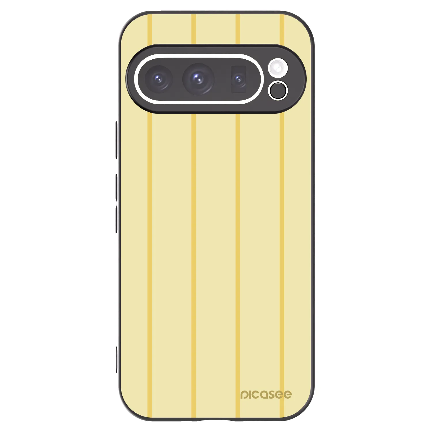 Picasee fekete szilikon tok az alábbi mobiltelefonokra Google Pixel 9 Pro XL - Liquid sunshine