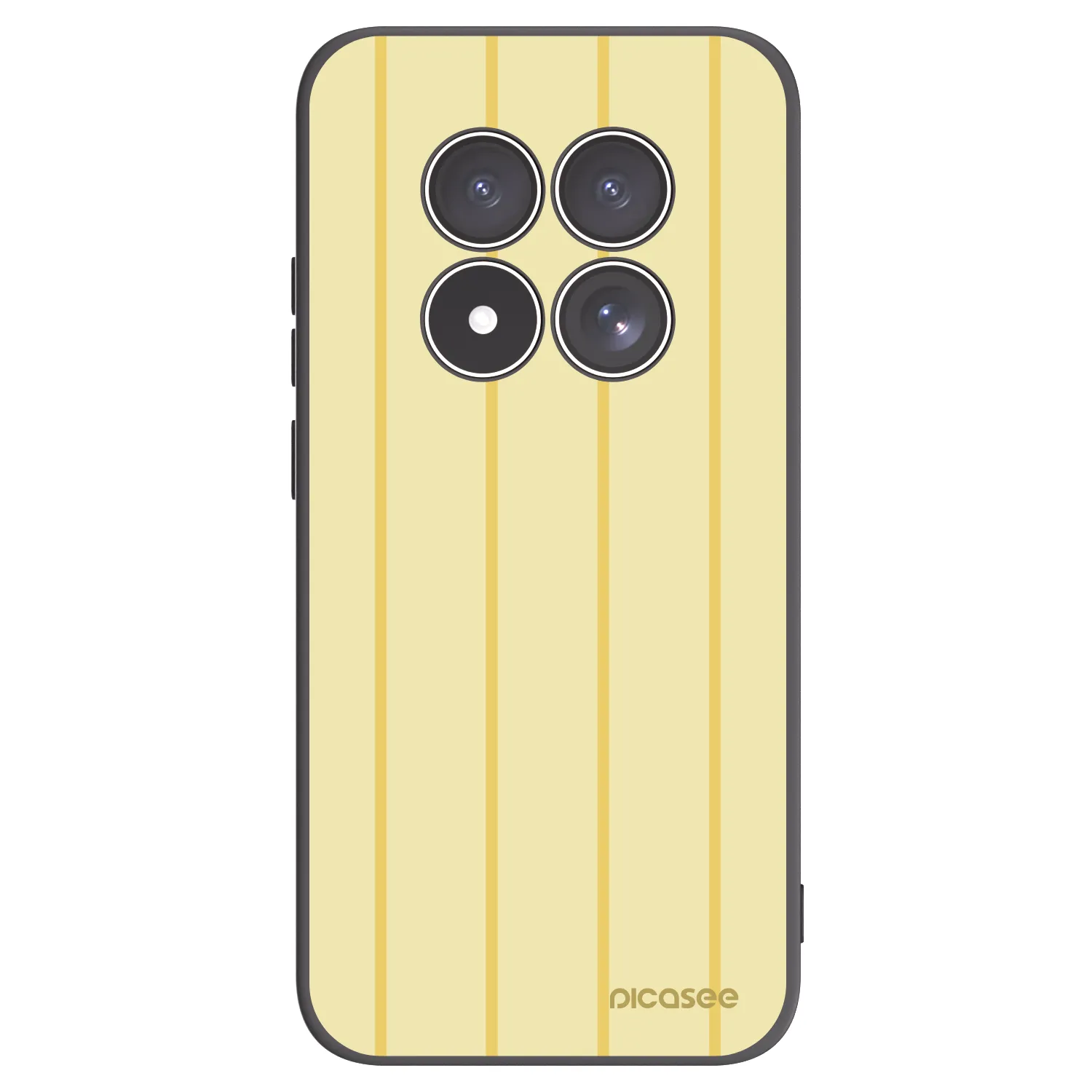 Picasee fekete szilikon tok az alábbi mobiltelefonokra Xiaomi Redmi Note 15 Pro 4G - Liquid sunshine