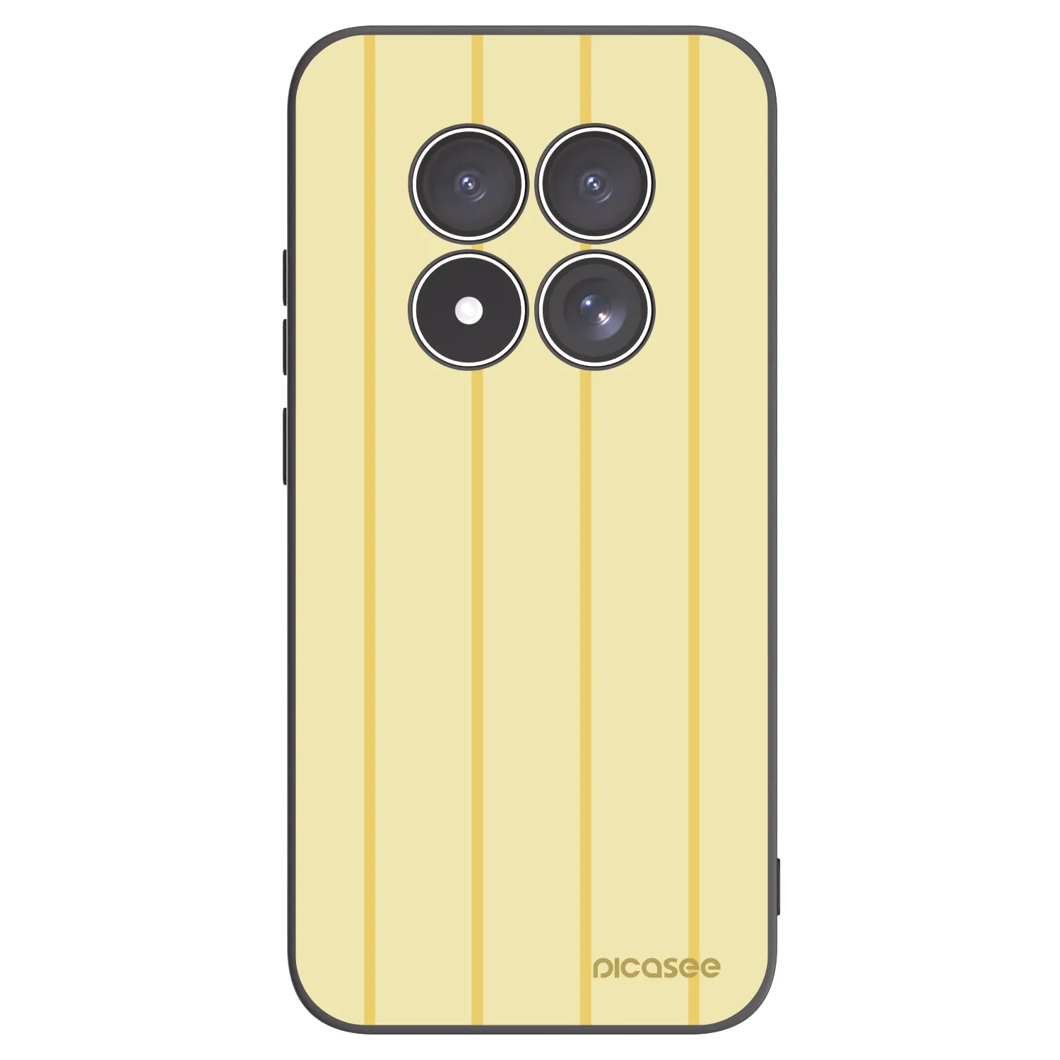 Picasee fekete szilikon tok az alábbi mobiltelefonokra Xiaomi Redmi Note 15 Pro 5G - Liquid sunshine