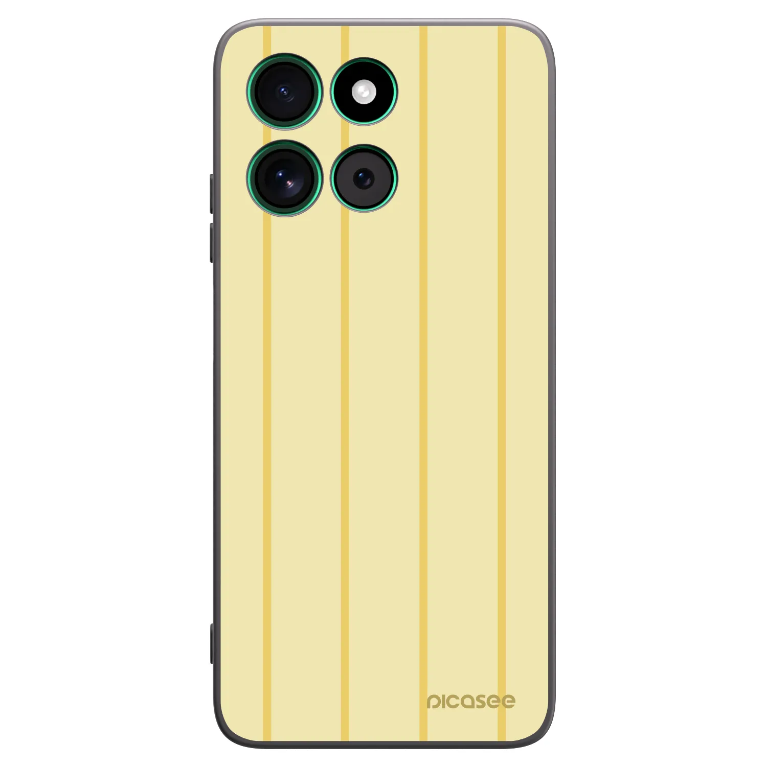 Picasee fekete szilikon tok az alábbi mobiltelefonokra Motorola Moto G57 Power - Liquid sunshine