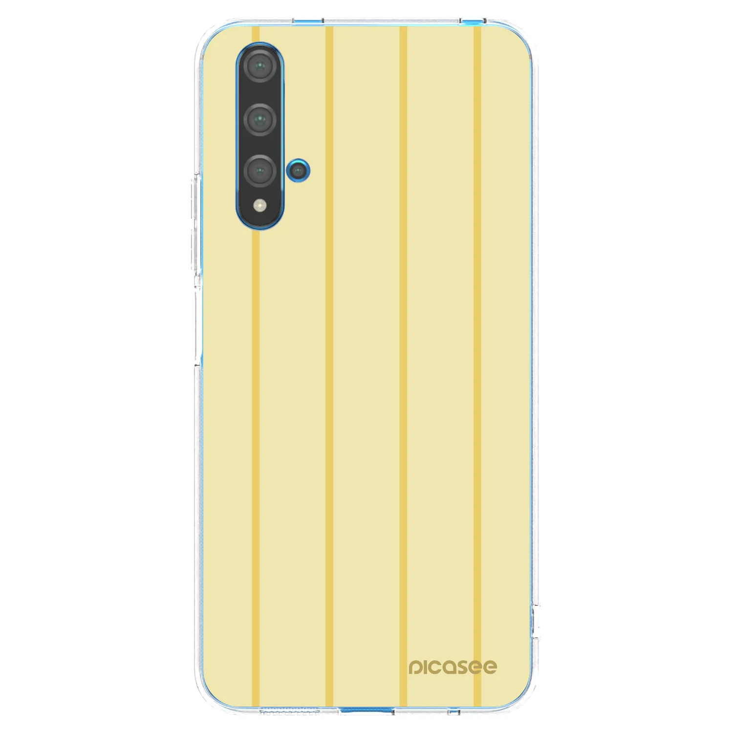 Picasee átlátszó szilikon tok az alábbi mobiltelefonokra Huawei Nova 5T - Liquid sunshine
