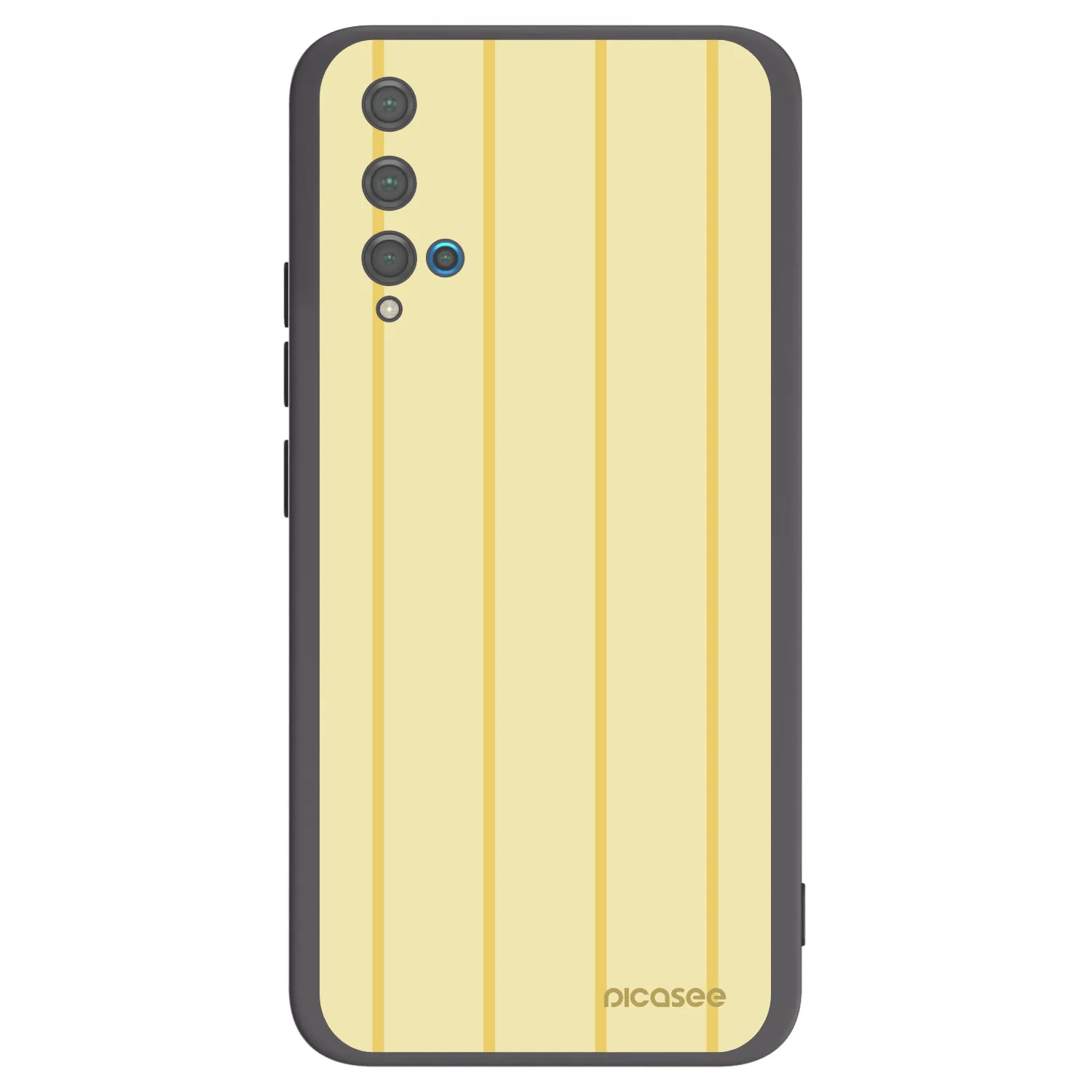 Picasee fekete szilikon tok az alábbi mobiltelefonokra Huawei Nova 5T - Liquid sunshine