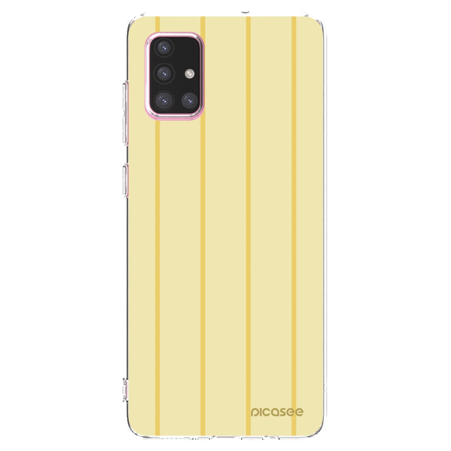 Picasee átlátszó szilikon tok az alábbi mobiltelefonokra Samsung Galaxy A71 A715F - Liquid sunshine