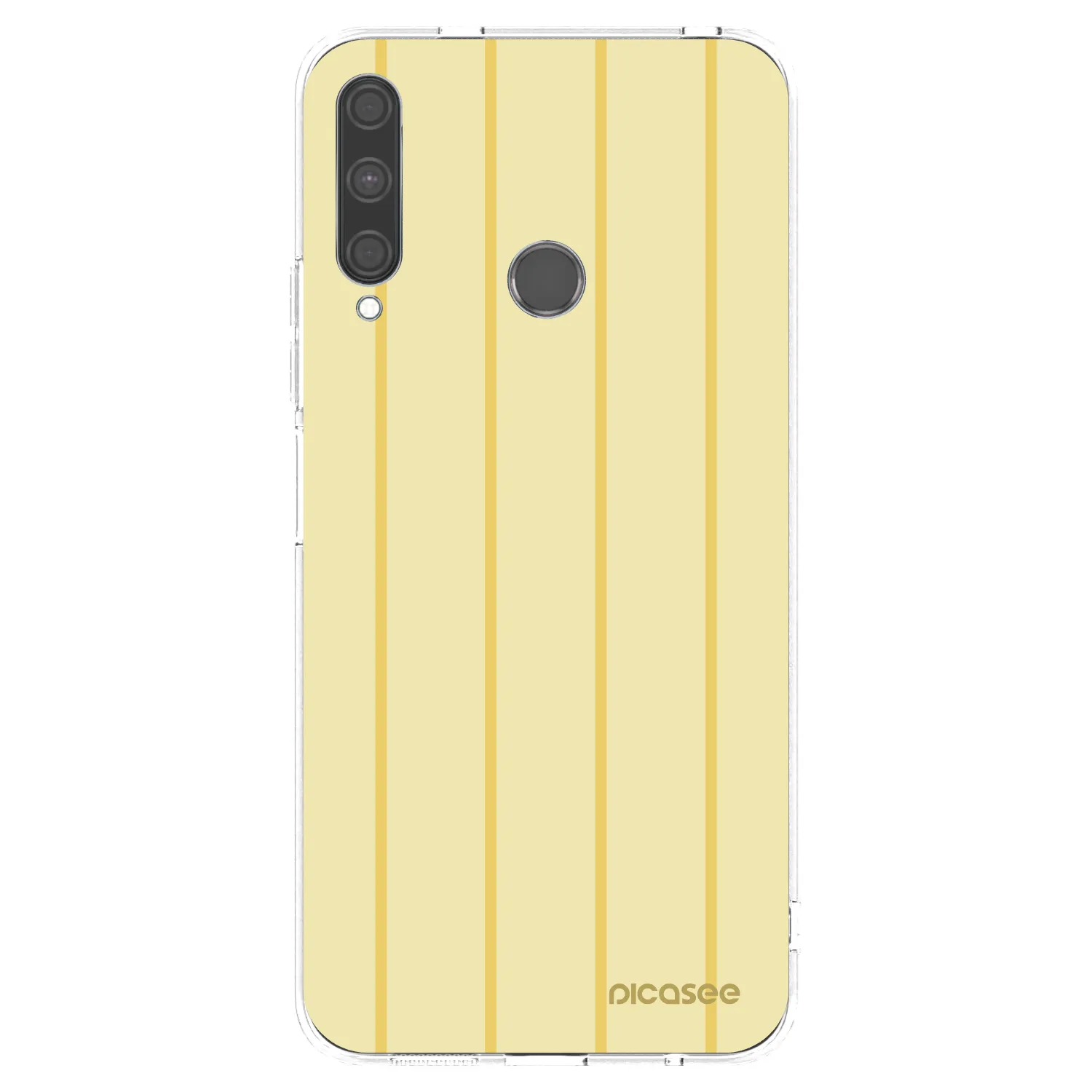 Picasee átlátszó szilikon tok az alábbi mobiltelefonokra Huawei P40 Lite E - Liquid sunshine