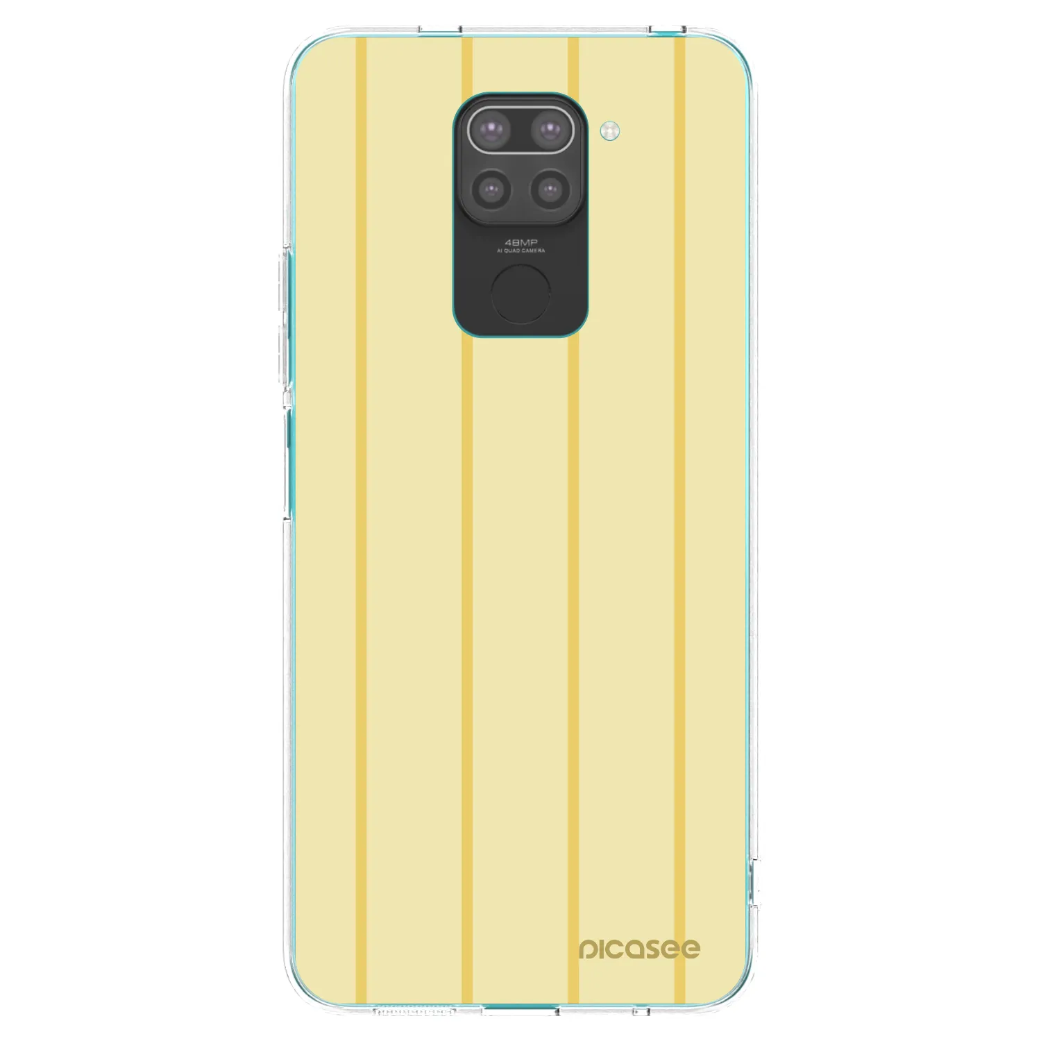 Picasee fekete szilikon tok az alábbi mobiltelefonokra Xiaomi Redmi Note 9 - Liquid sunshine