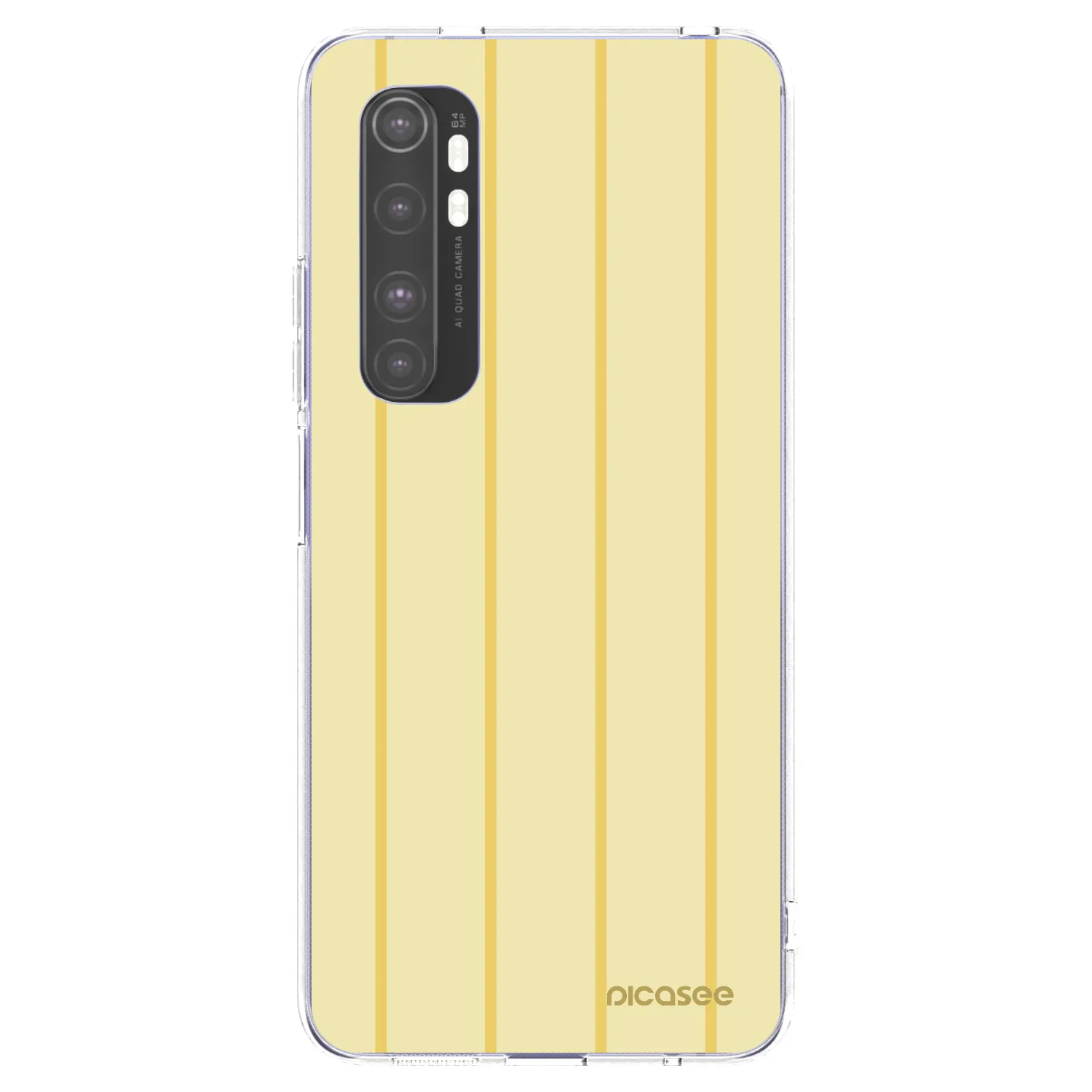 Picasee átlátszó szilikon tok az alábbi mobiltelefonokra Xiaomi Mi Note 10 Lite - Liquid sunshine