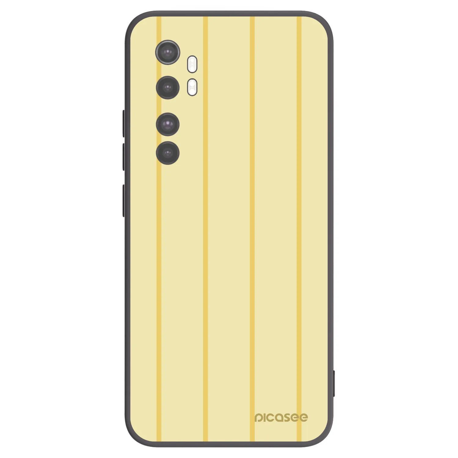 Picasee fekete szilikon tok az alábbi mobiltelefonokra Xiaomi Mi Note 10 Lite - Liquid sunshine