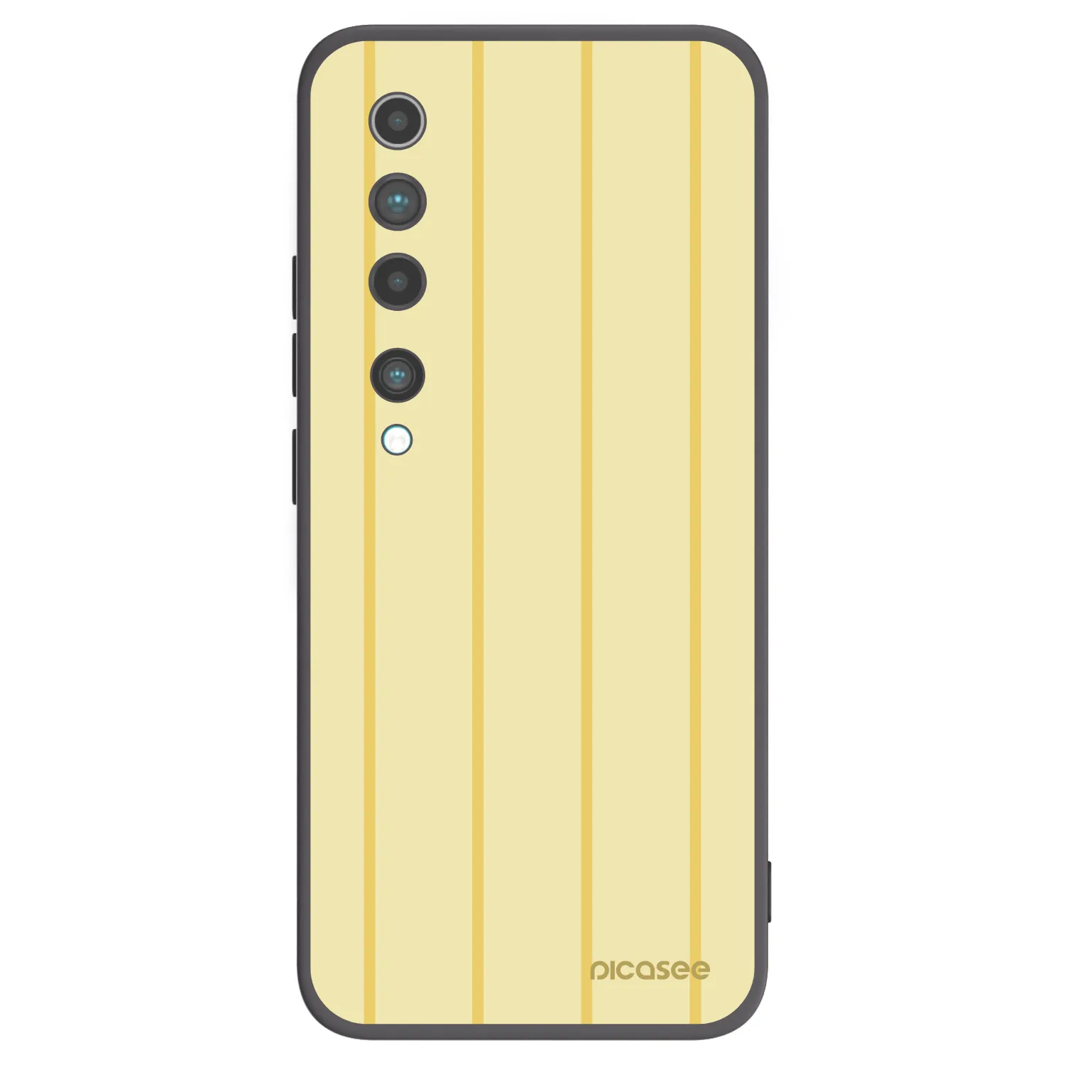 Picasee fekete szilikon tok az alábbi mobiltelefonokra Xiaomi Mi 10 - Liquid sunshine