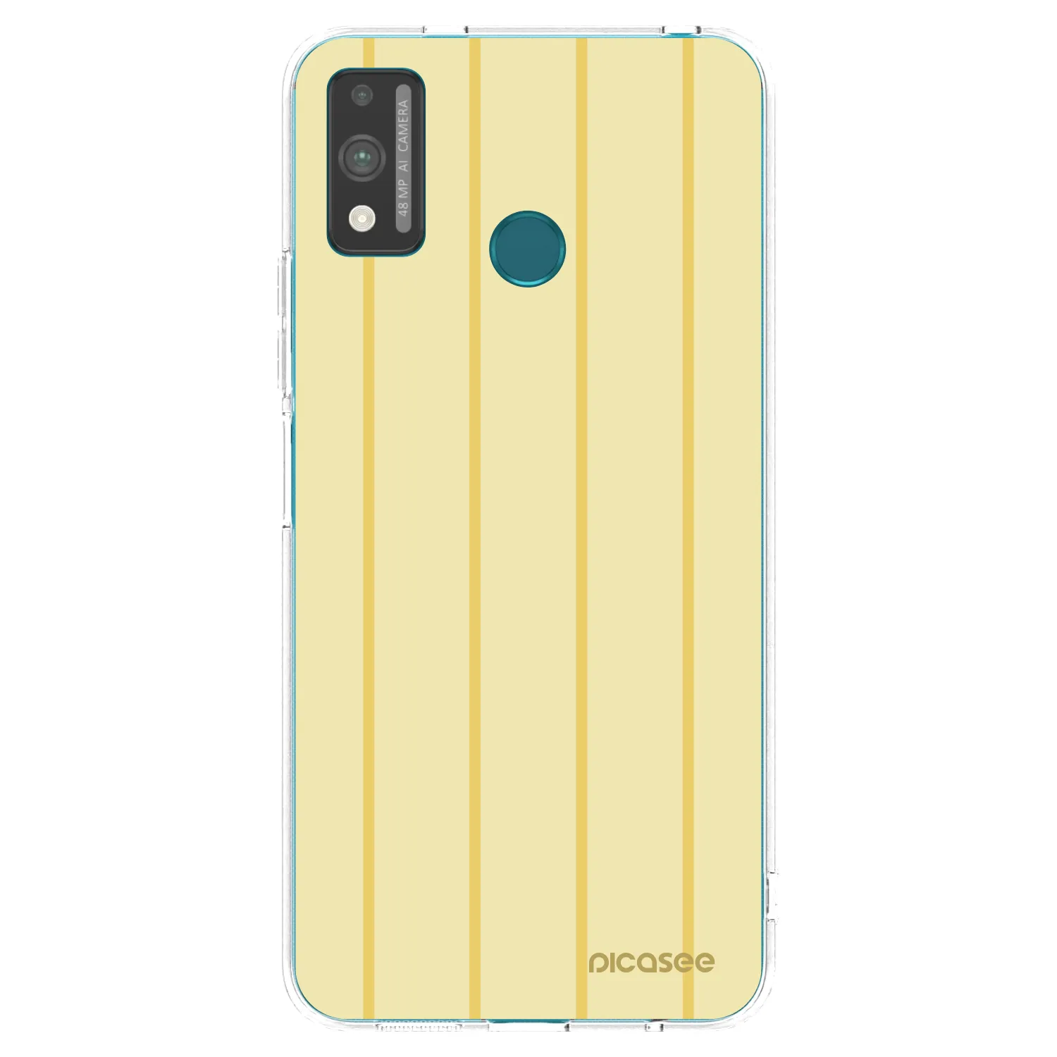 Picasee átlátszó szilikon tok az alábbi mobiltelefonokra Honor 9X Lite - Liquid sunshine
