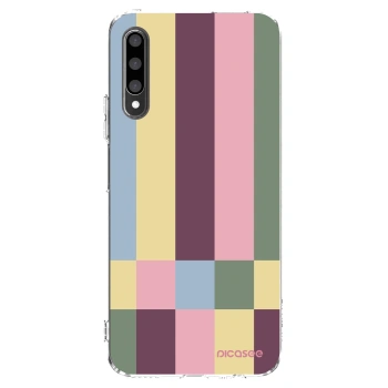 Picasee átlátszó szilikon tok az alábbi mobiltelefonokra Honor 9X Pro - Lobby tiles