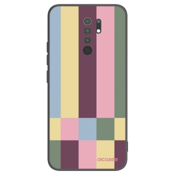 Picasee fekete szilikon tok az alábbi mobiltelefonokra Xiaomi Redmi 9 - Lobby tiles