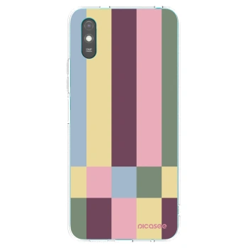 Picasee átlátszó szilikon tok az alábbi mobiltelefonokra Xiaomi Redmi 9A - Lobby tiles