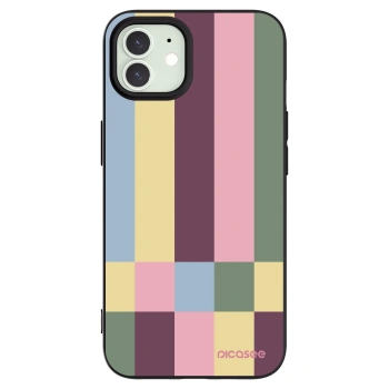 Picasee fekete szilikon tok az alábbi mobiltelefonokra Apple iPhone 12 Pro - Lobby tiles