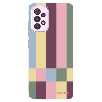 Picasee átlátszó szilikon tok az alábbi mobiltelefonokra Samsung Galaxy A32 5G A326B - Lobby tiles