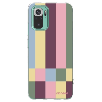 Picasee átlátszó szilikon tok az alábbi mobiltelefonokra Xiaomi Redmi Note 10 Pro - Lobby tiles