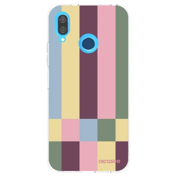 Picasee átlátszó szilikon tok az alábbi mobiltelefonokra Huawei P20 Lite - Lobby tiles