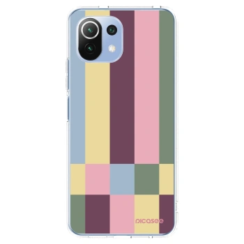 Picasee átlátszó szilikon tok az alábbi mobiltelefonokra Xiaomi Mi 11 Lite - Lobby tiles