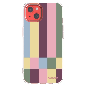 Picasee átlátszó szilikon tok az alábbi mobiltelefonokra Apple iPhone 13 - Lobby tiles