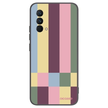 Picasee fekete szilikon tok az alábbi mobiltelefonokra Realme GT Master Edition 5G - Lobby tiles