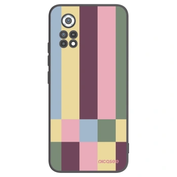 Picasee fekete szilikon tok az alábbi mobiltelefonokra Xiaomi Poco X4 Pro 5G - Lobby tiles