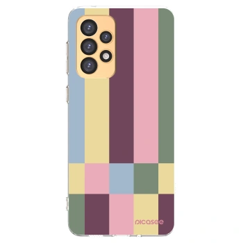 Picasee átlátszó szilikon tok az alábbi mobiltelefonokra Samsung Galaxy A33 5G A336 - Lobby tiles