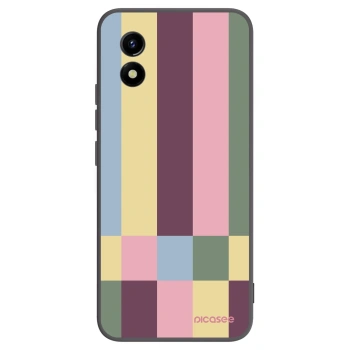 Picasee fekete szilikon tok az alábbi mobiltelefonokra Vivo Y01 - Lobby tiles