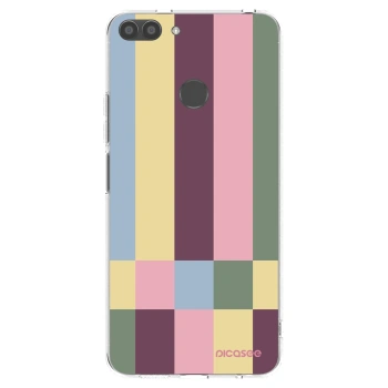 Picasee átlátszó szilikon tok az alábbi mobiltelefonokra Huawei P Smart - Lobby tiles